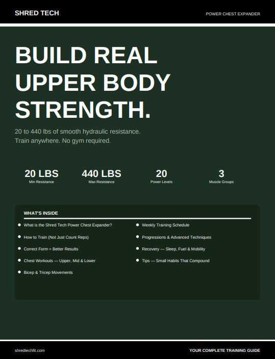 Shred Tech Workout Guide (E-Book)