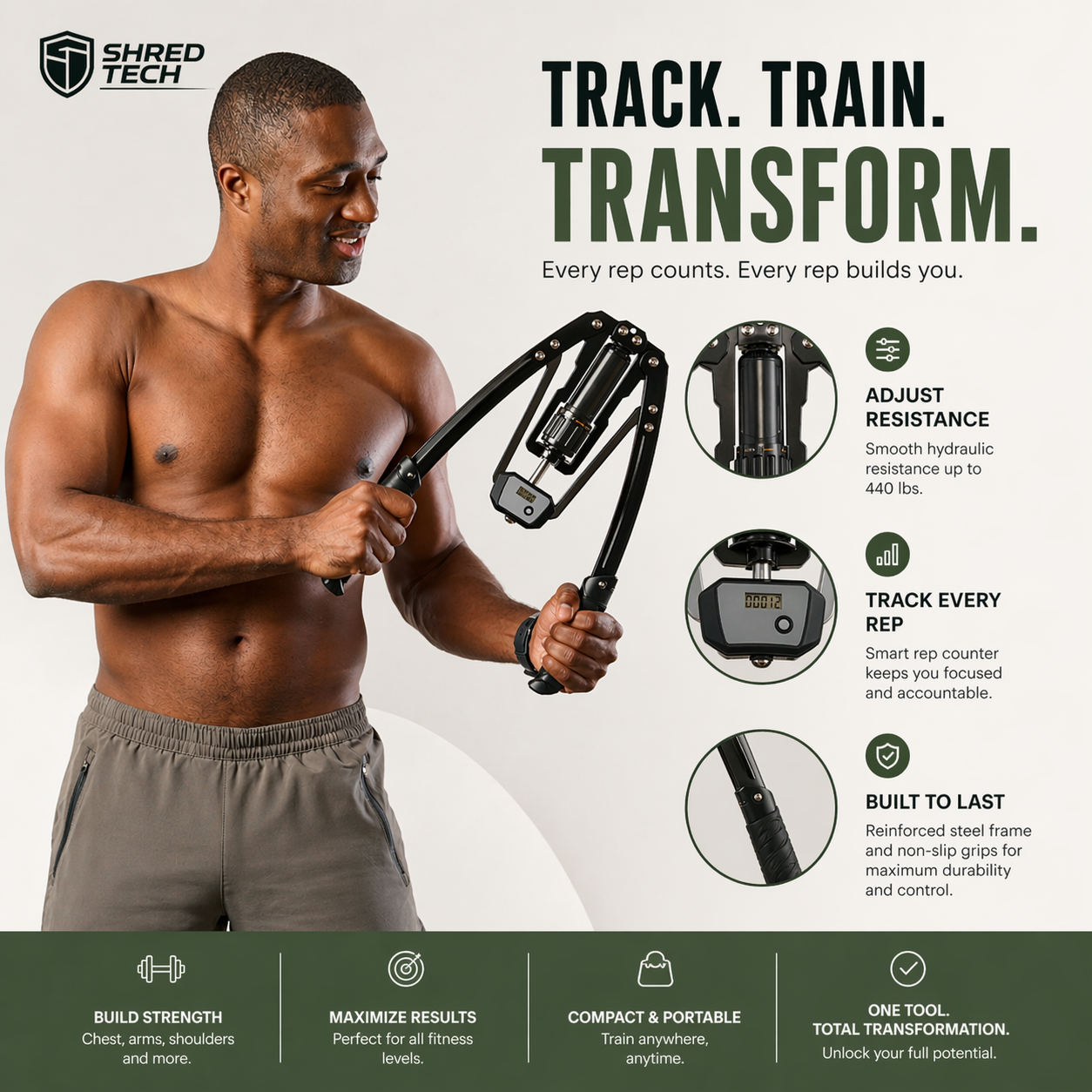 Shred Tech Power Chest Expander